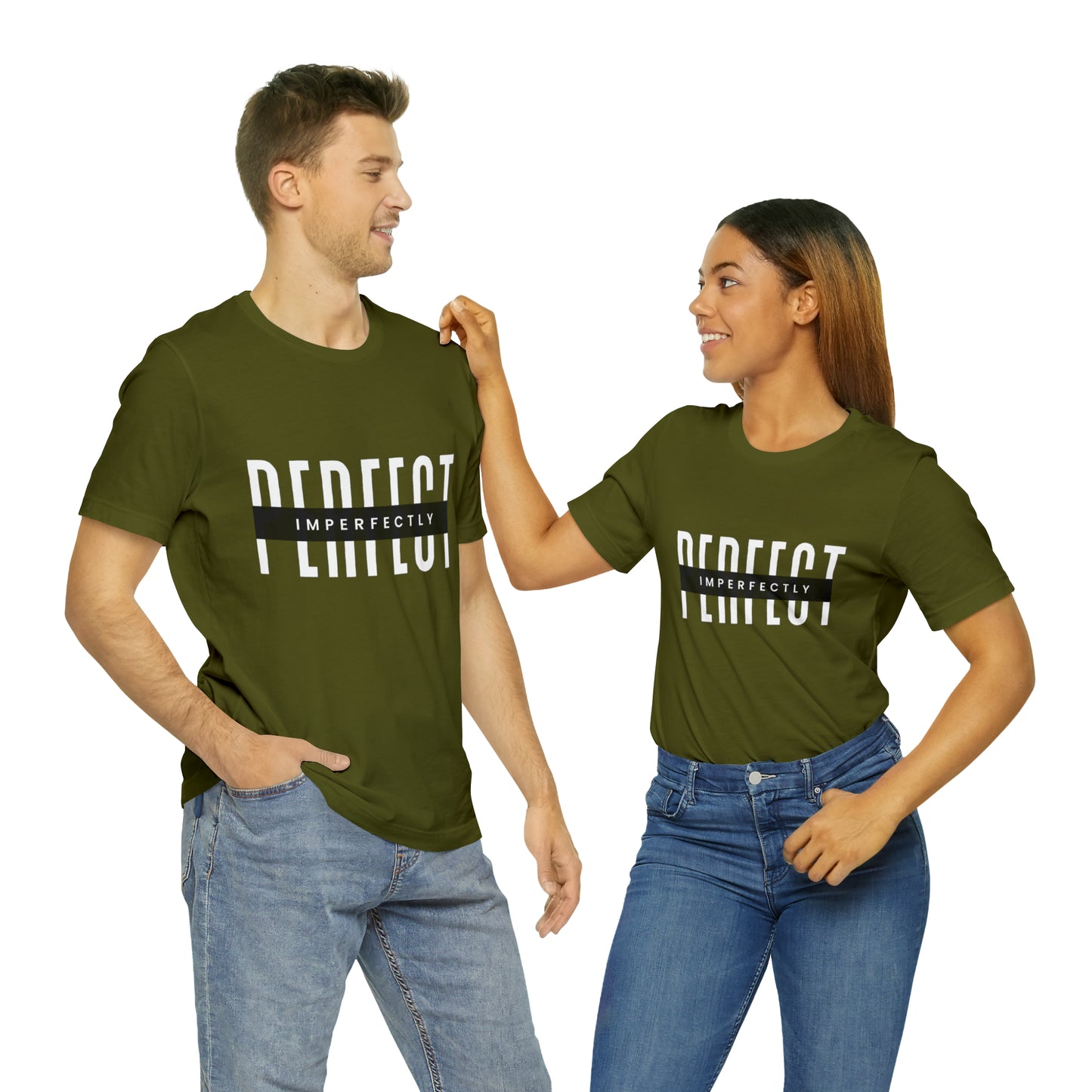 Perfectly Imperfect Shirt | Minimalist Statement Unisex T-Shirt