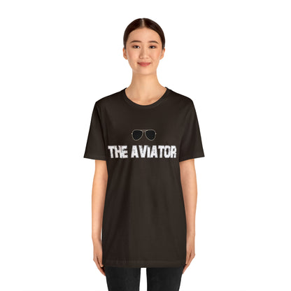 The Aviator Pilot Glasses Shirt | Airplane Pilot T-Shirt