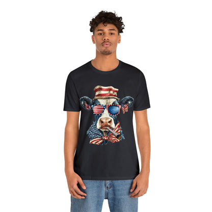 Freedom Cow Unisex Shirt | July 4th Independence Day T-Shirt