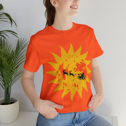 Santa in the Sun Shirt | Christmas in July Statement T-Shirt