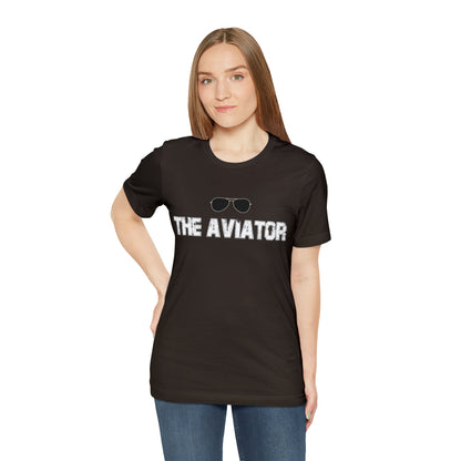 The Aviator Pilot Glasses Shirt | Airplane Pilot T-Shirt