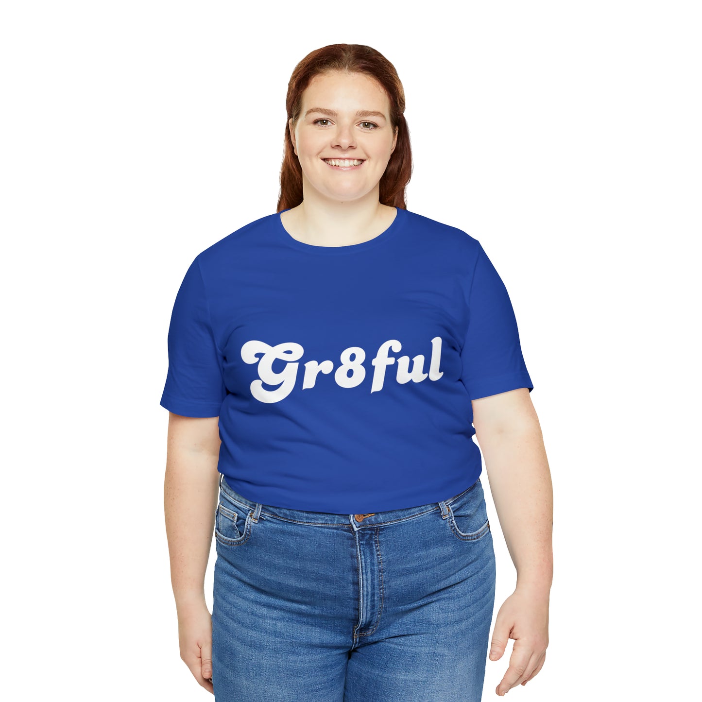 Grateful Statement Shirt | Uplifting Gr8ful T-Shirt