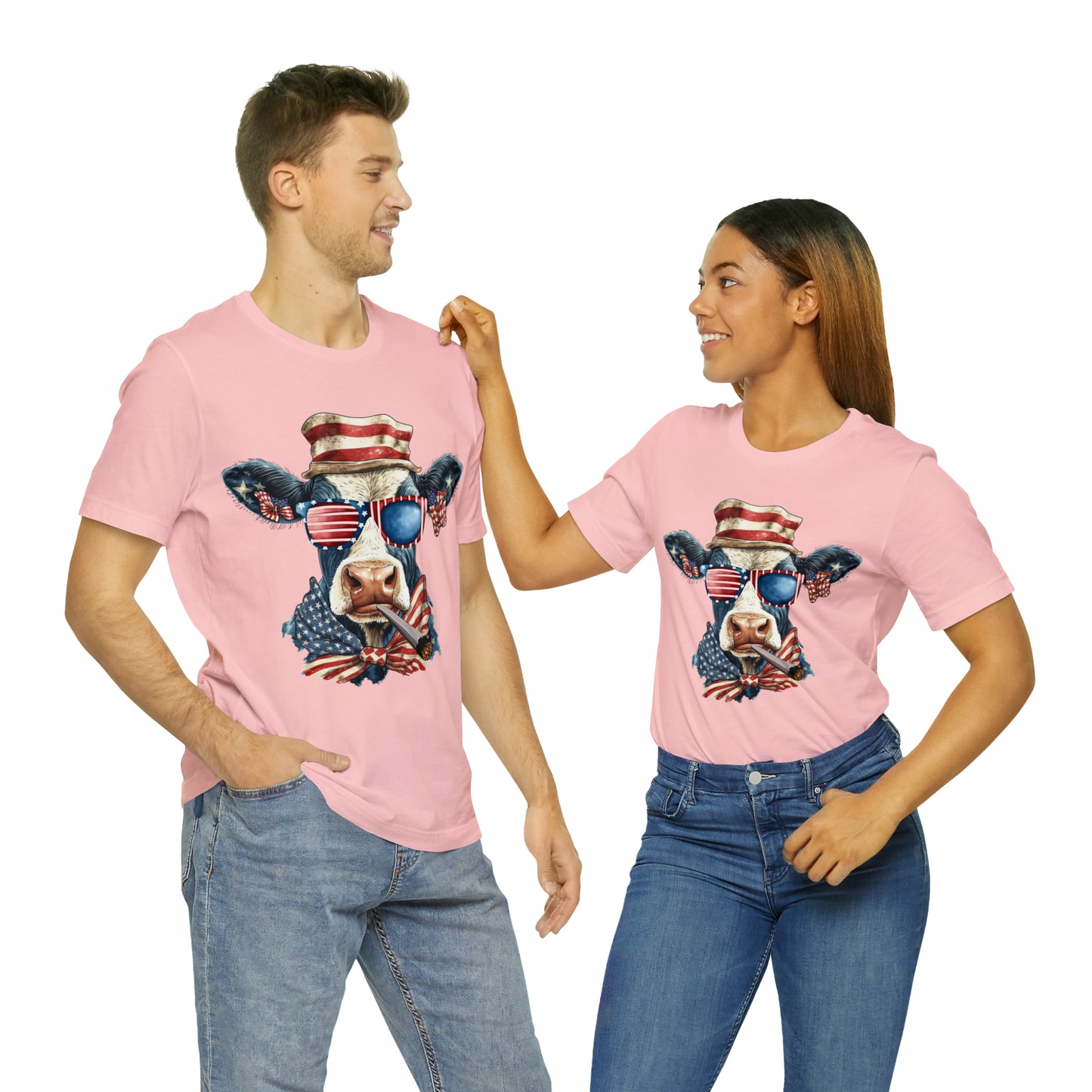 Freedom Cow Unisex Shirt | July 4th Independence Day T-Shirt