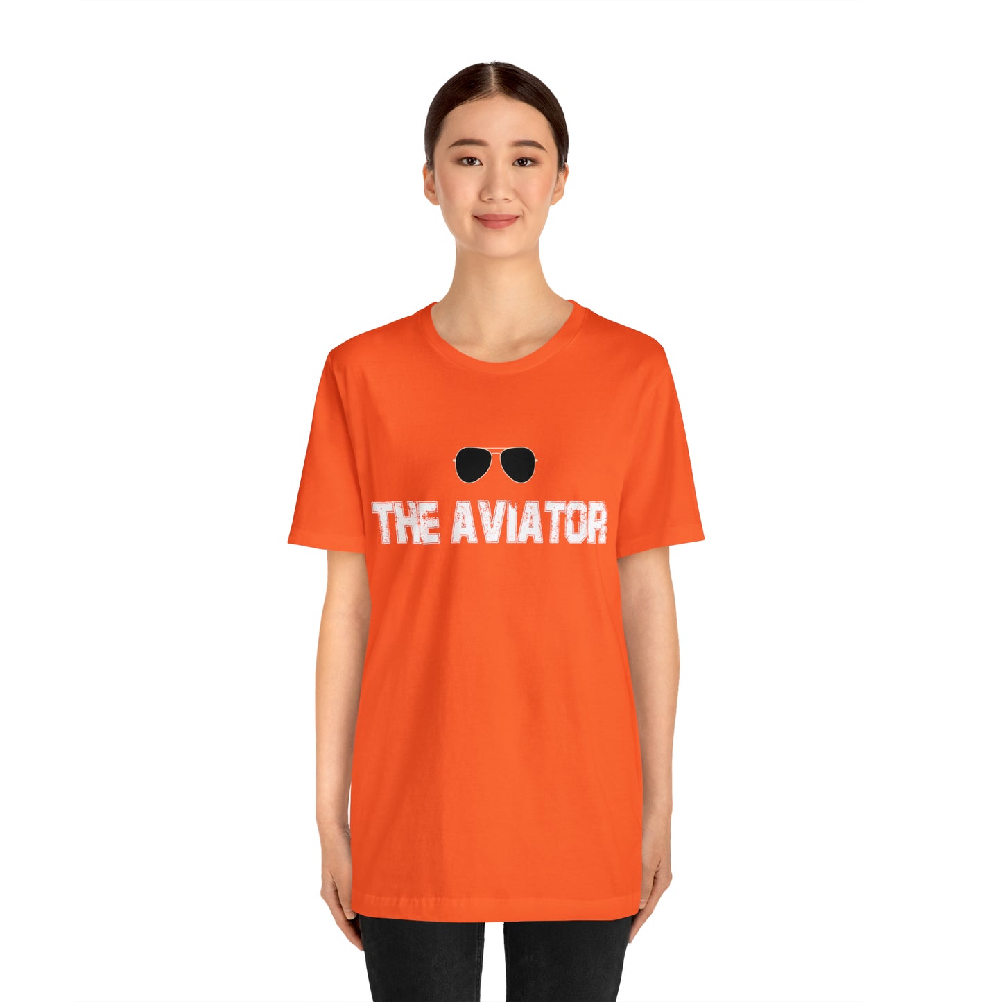 The Aviator Pilot Glasses Shirt | Airplane Pilot T-Shirt