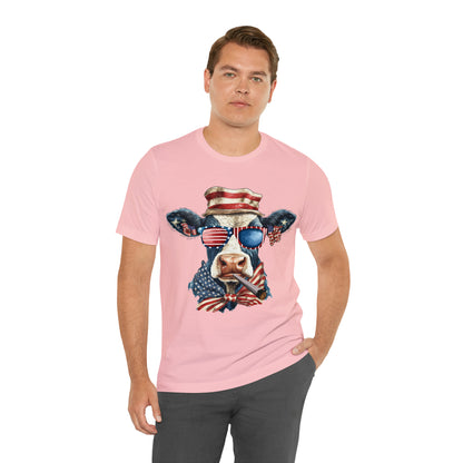 Freedom Cow Unisex Shirt | July 4th Independence Day T-Shirt