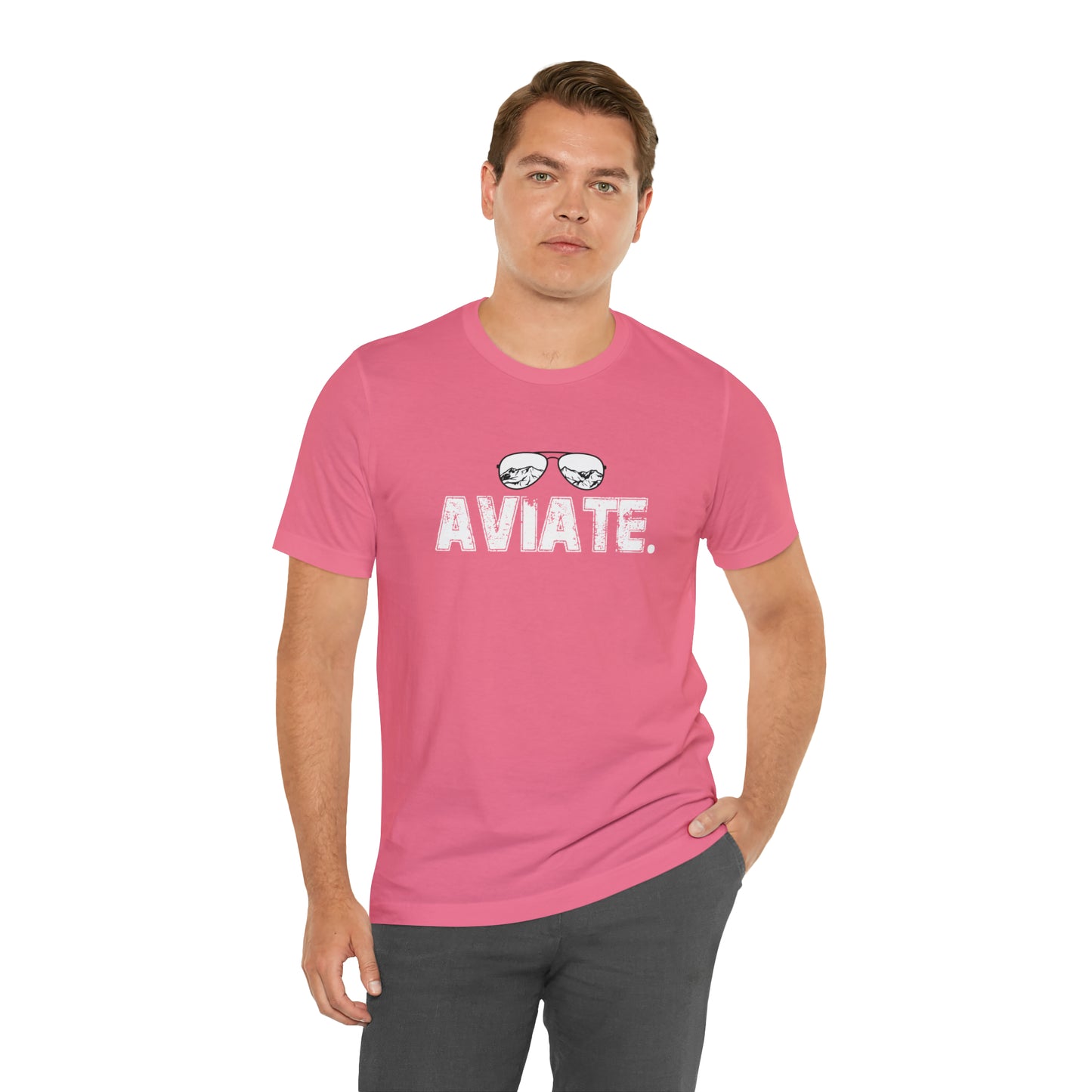 Airplane Pilot Aviate Glasses Shirt | Aviation T-Shirt