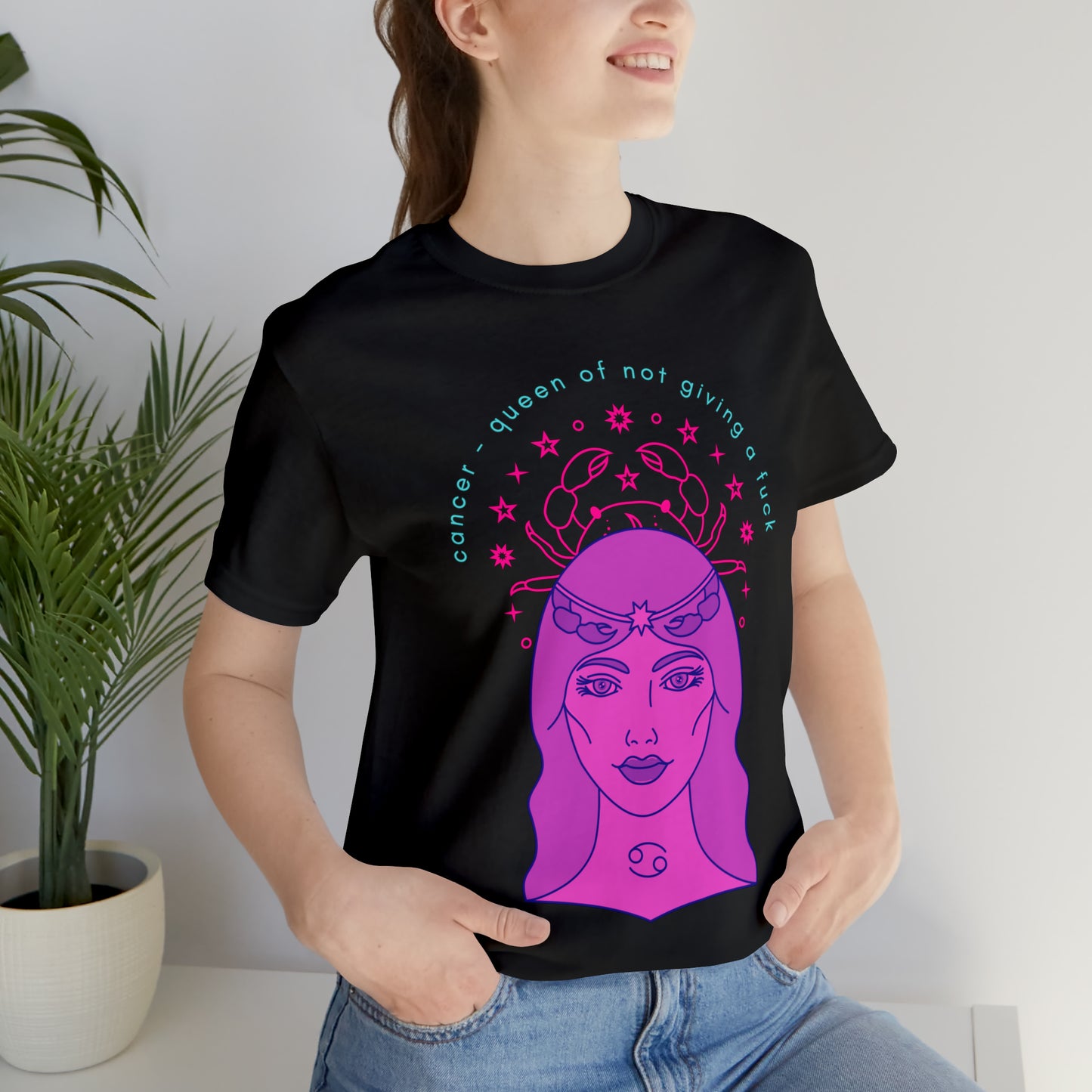 Cancer Zodiac Don't Give a Fuck Shirt | Zodiac Sign Statement T-Shirt