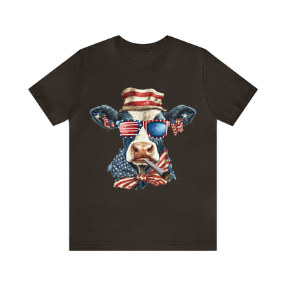 Freedom Cow Unisex Shirt | July 4th Independence Day T-Shirt