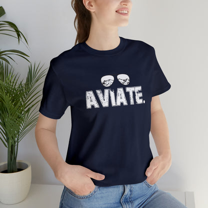 Airplane Pilot Aviate Glasses Shirt | Aviation T-Shirt