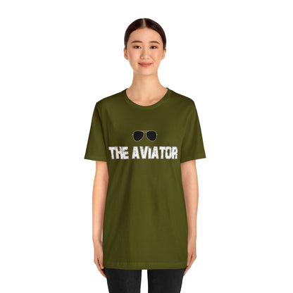 The Aviator Pilot Glasses Shirt | Airplane Pilot T-Shirt