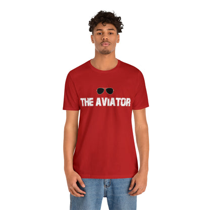 The Aviator Pilot Glasses Shirt | Airplane Pilot T-Shirt