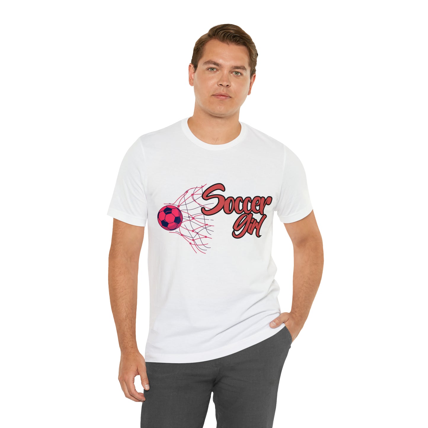 I Play Soccer Like a Girl Pink Shirt | Soccer Girl Try To Keep Up T-Shirt