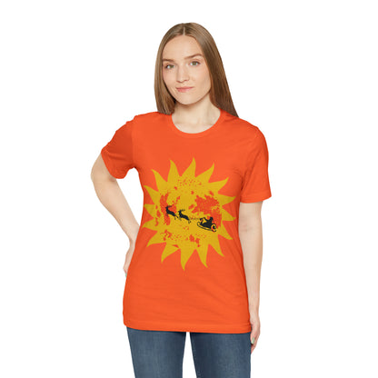 Santa in the Sun Shirt | Christmas in July Statement T-Shirt