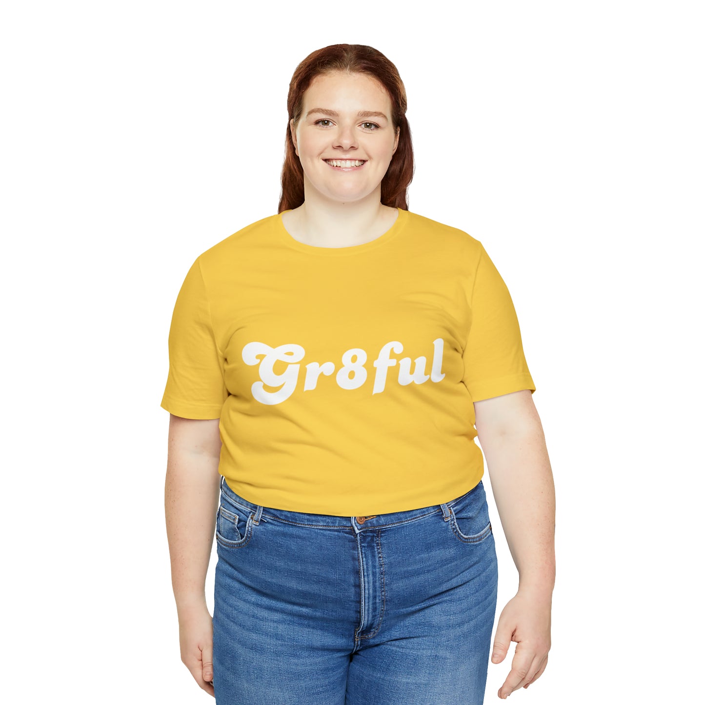 Grateful Statement Shirt | Uplifting Gr8ful T-Shirt