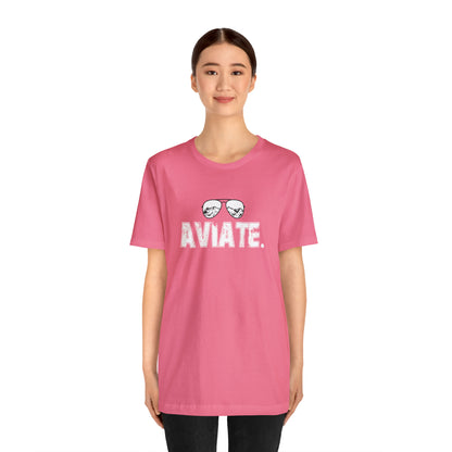 Airplane Pilot Aviate Glasses Shirt | Aviation T-Shirt