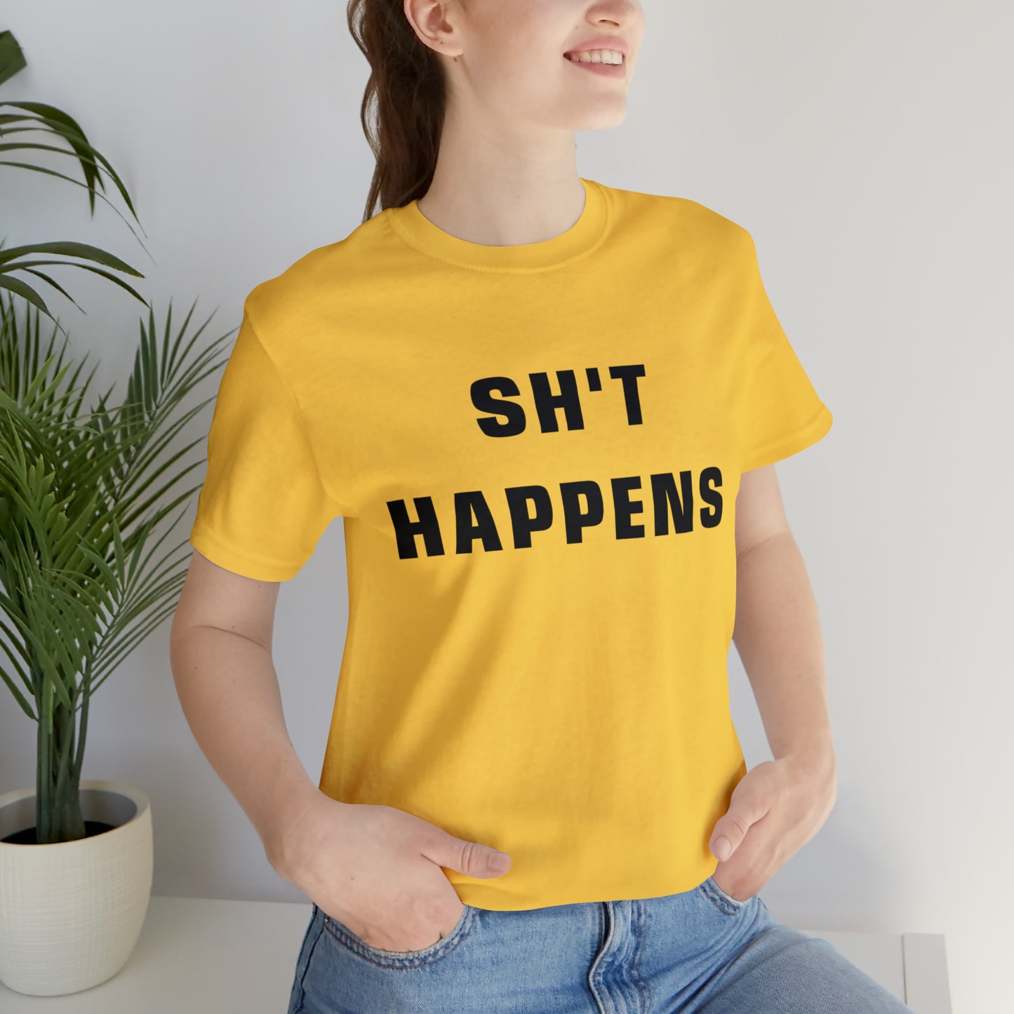 Shit Happens Shirt | Sh't Happens Statement T-Shirt