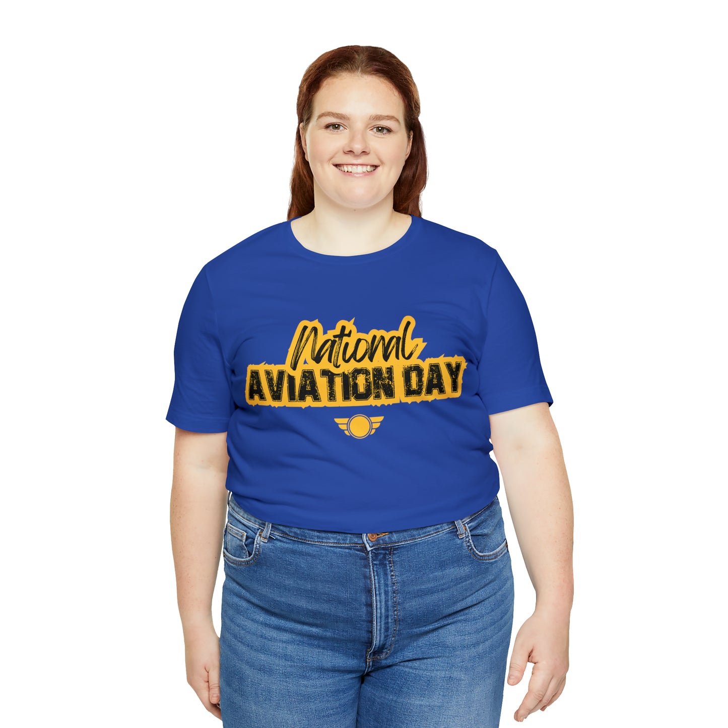 National Aviation Day Yellow Shirt | Airplane Pilot T-Shirt