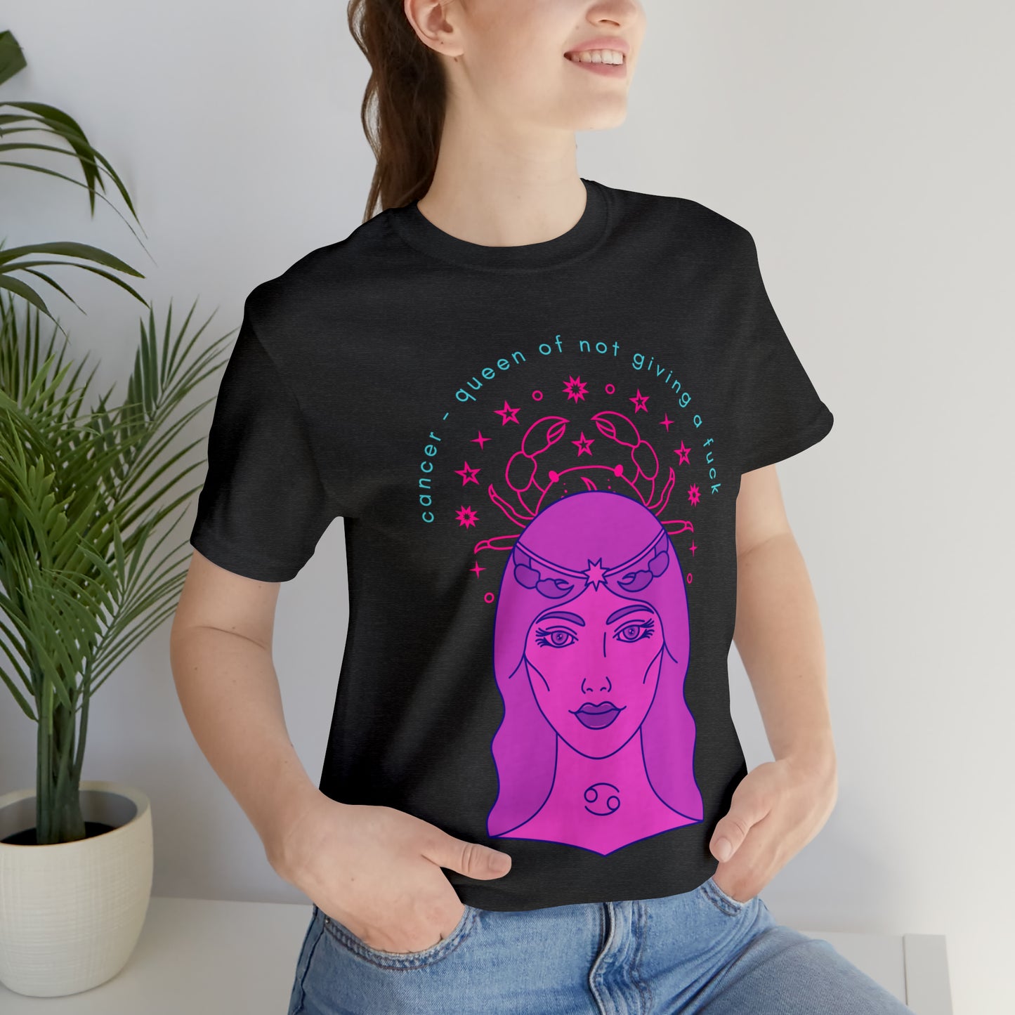 Cancer Zodiac Don't Give a Fuck Shirt | Zodiac Sign Statement T-Shirt