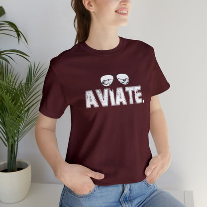 Airplane Pilot Aviate Glasses Shirt | Aviation T-Shirt