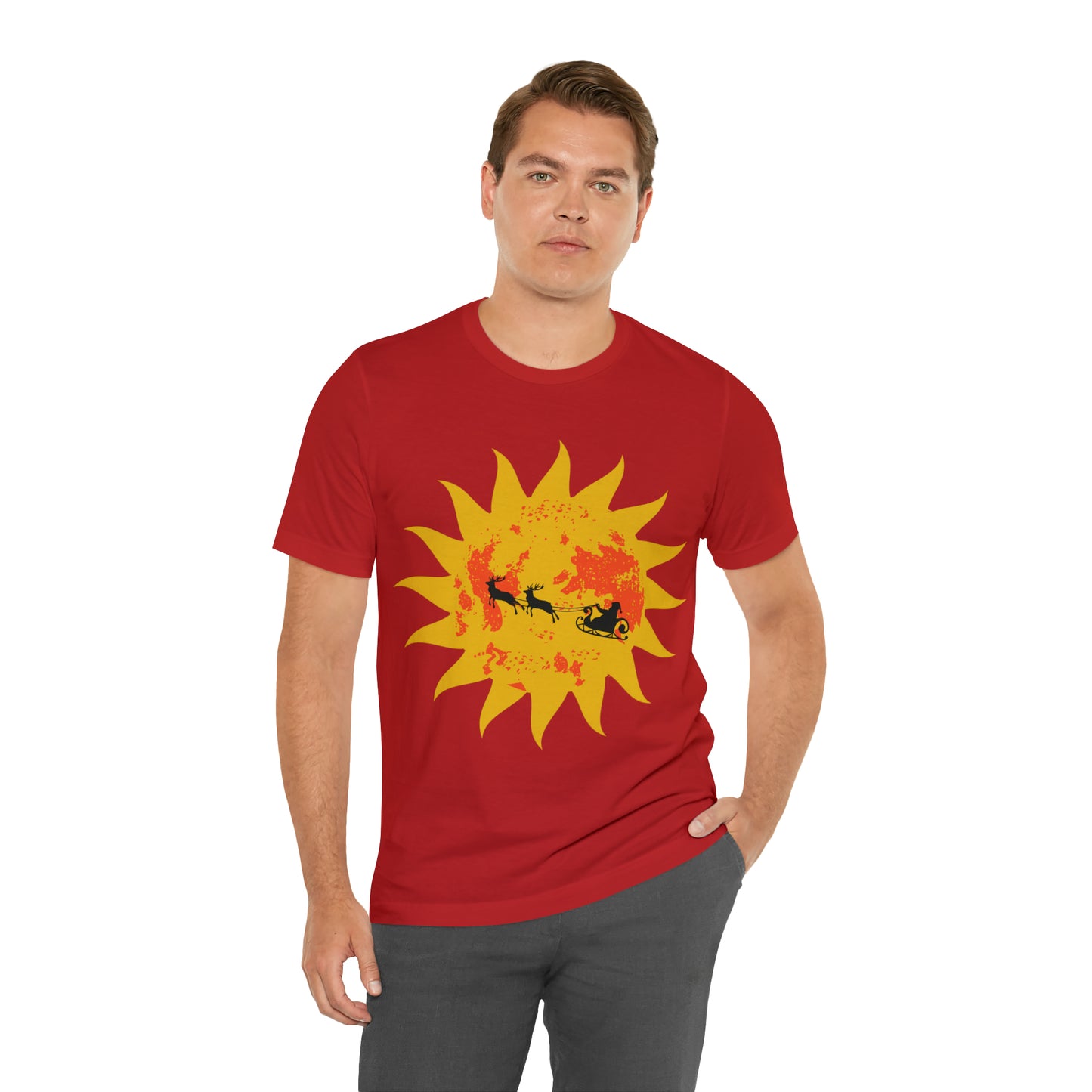 Santa in the Sun Shirt | Christmas in July Statement T-Shirt