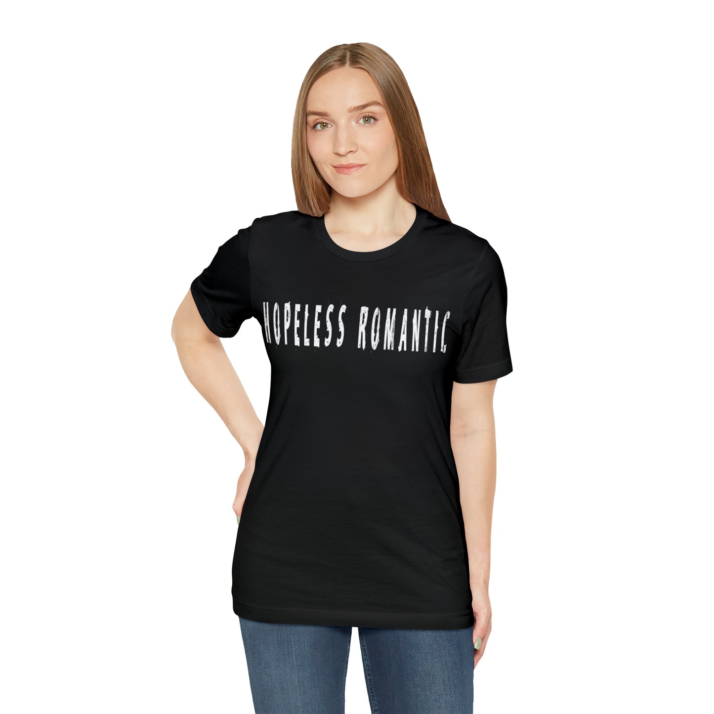 Hopeless Romantic Funny Shirt | Hilarious Hopeless Romantic Statement T-Shirt