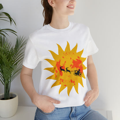 Santa in the Sun Shirt | Christmas in July Statement T-Shirt