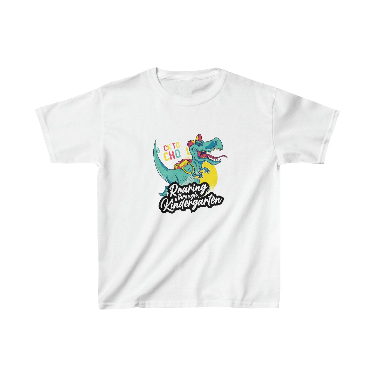 Roaring Through School 6 | School Grade Kids Heavy Cotton™ Tee