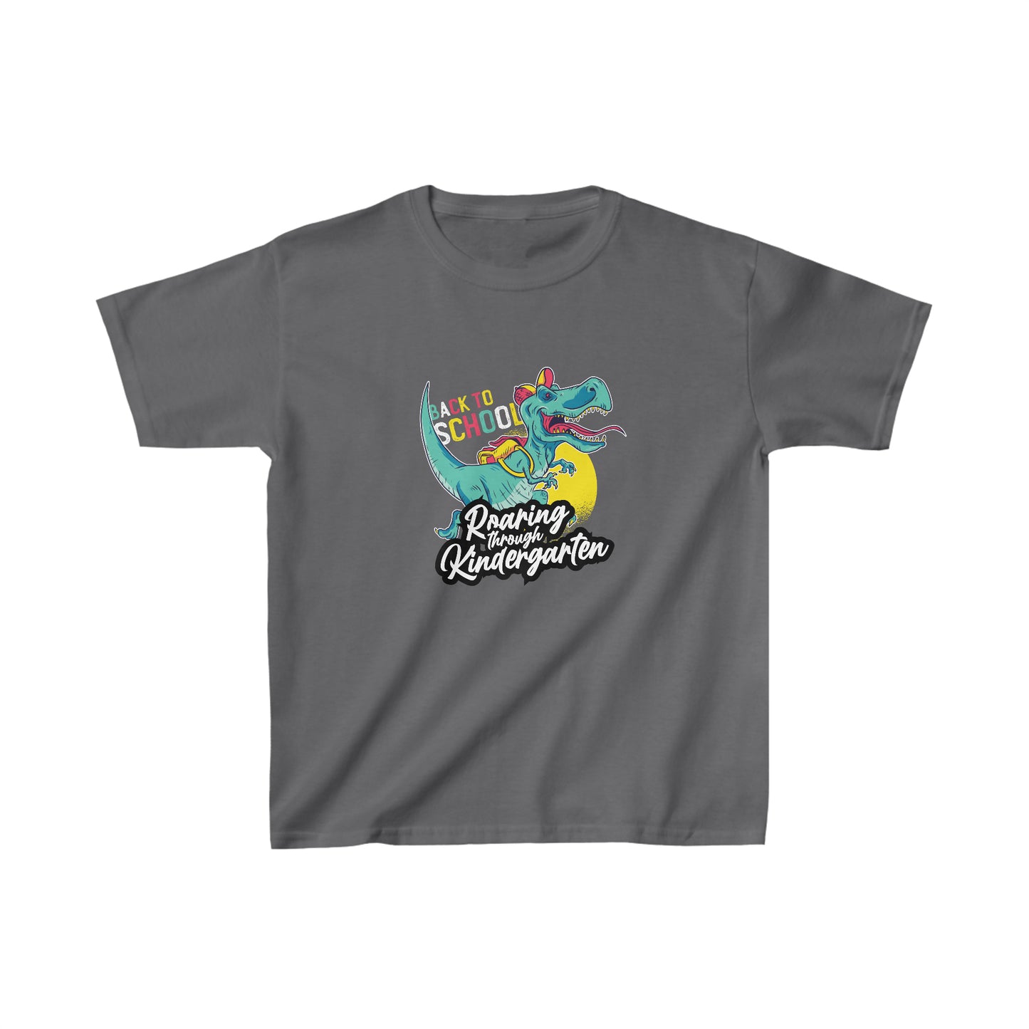 Roaring Through School 6 | School Grade Kids Heavy Cotton™ Tee