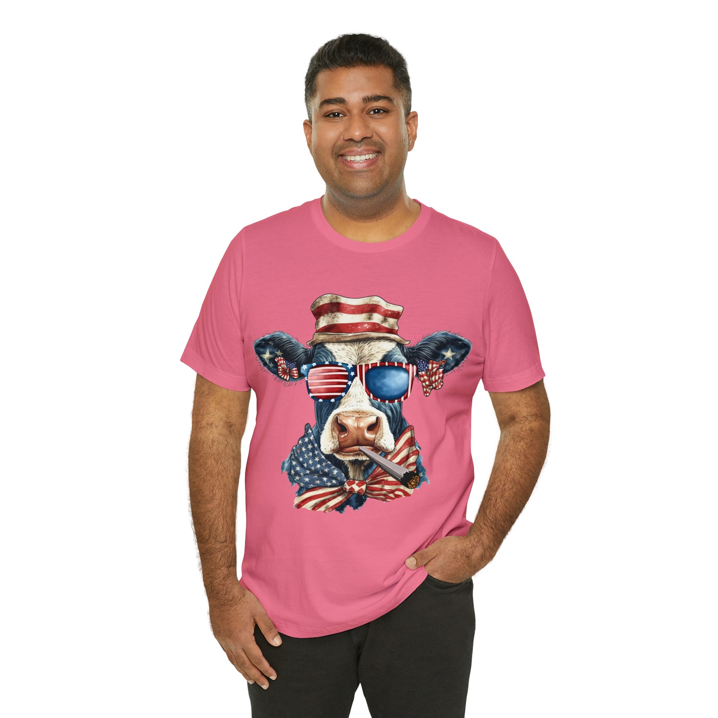 Freedom Cow Unisex Shirt | July 4th Independence Day T-Shirt