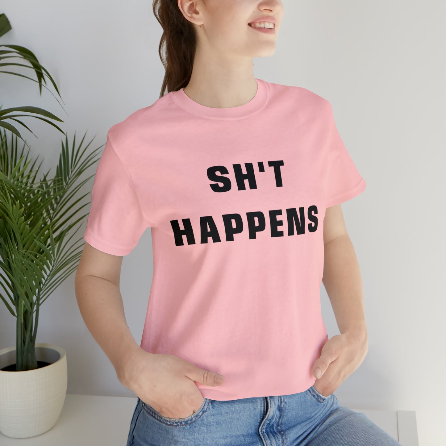 Shit Happens Shirt | Sh't Happens Statement T-Shirt