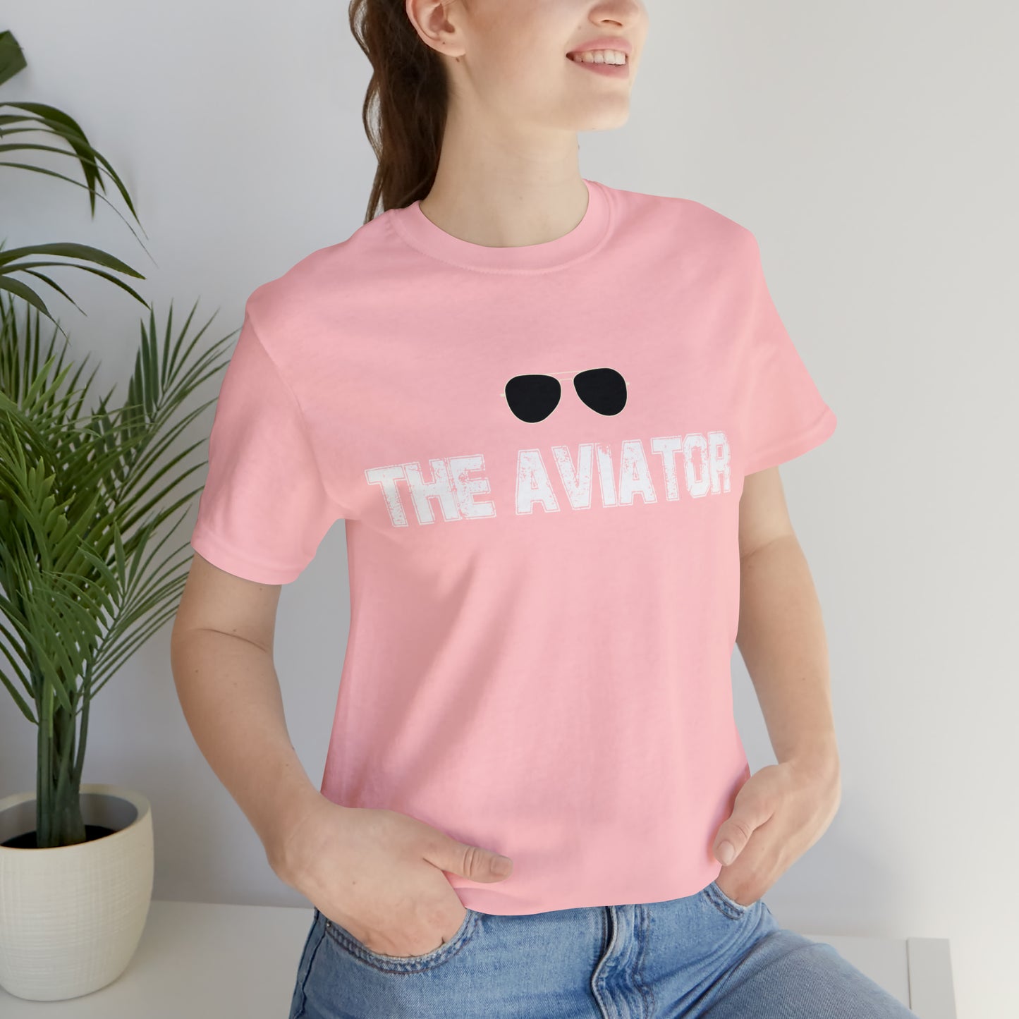 The Aviator Pilot Glasses Shirt | Airplane Pilot T-Shirt