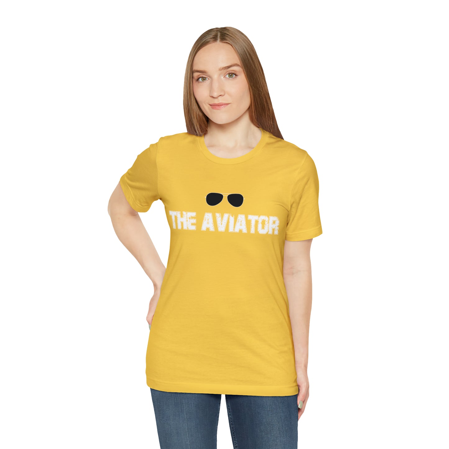 The Aviator Pilot Glasses Shirt | Airplane Pilot T-Shirt