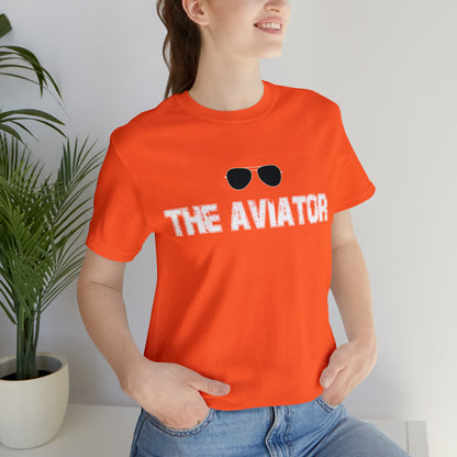 The Aviator Pilot Glasses Shirt | Airplane Pilot T-Shirt