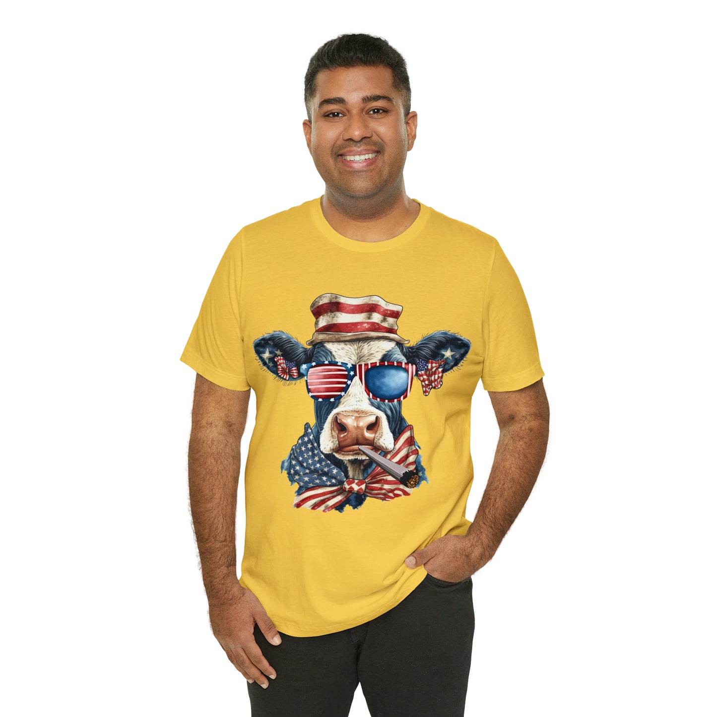 Freedom Cow Unisex Shirt | July 4th Independence Day T-Shirt