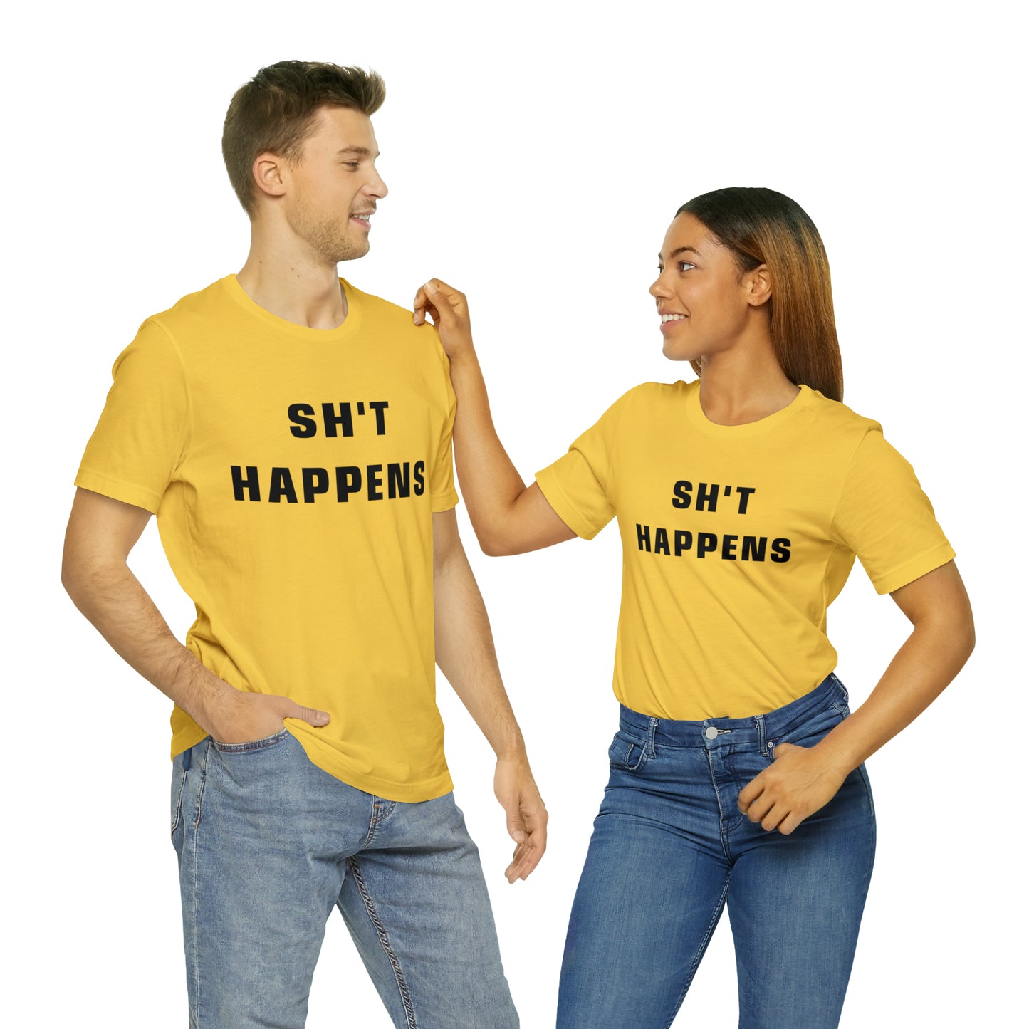 Shit Happens Shirt | Sh't Happens Statement T-Shirt