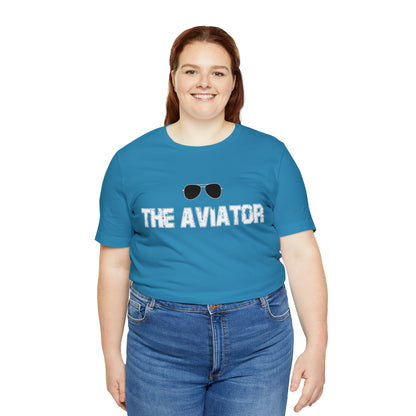 The Aviator Pilot Glasses Shirt | Airplane Pilot T-Shirt