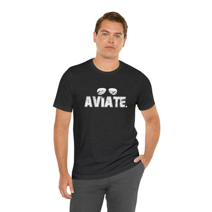 Airplane Pilot Aviate Glasses Shirt | Aviation T-Shirt