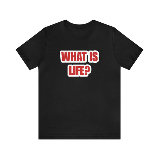 What Is Life? Existential Shirt | Ambiguous Existential Crisis T-Shirt