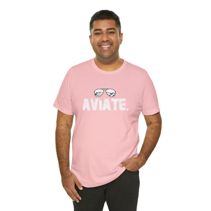 Airplane Pilot Aviate Glasses Shirt | Aviation T-Shirt