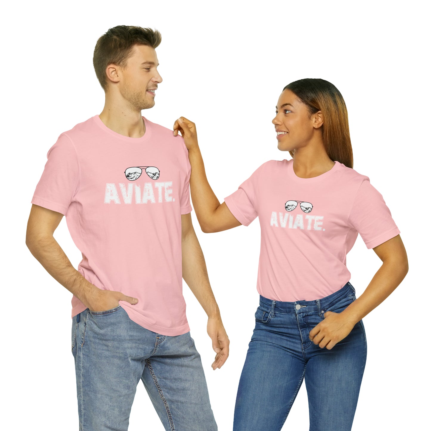 Airplane Pilot Aviate Glasses Shirt | Aviation T-Shirt