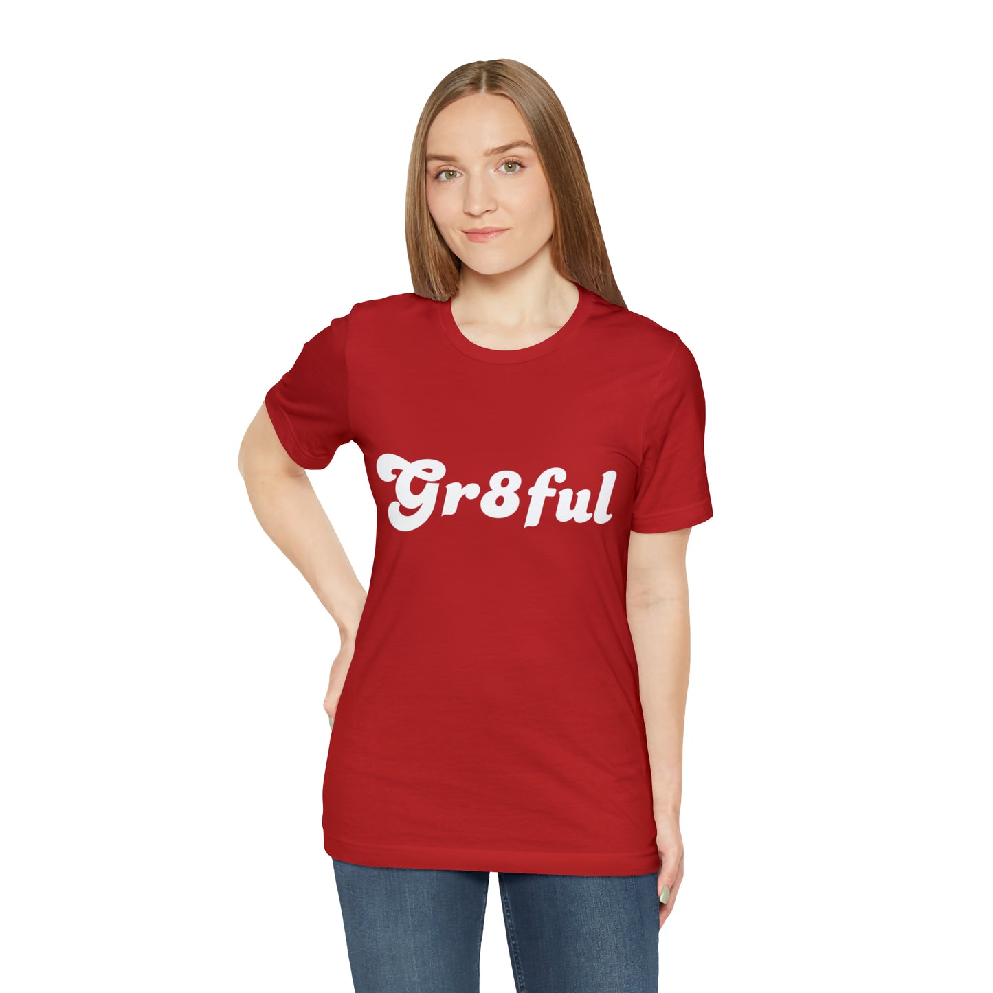 Grateful Statement Shirt | Uplifting Gr8ful T-Shirt