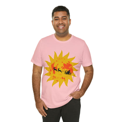 Santa in the Sun Shirt | Christmas in July Statement T-Shirt