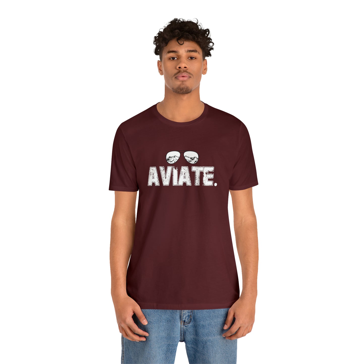 Airplane Pilot Aviate Glasses Shirt | Aviation T-Shirt