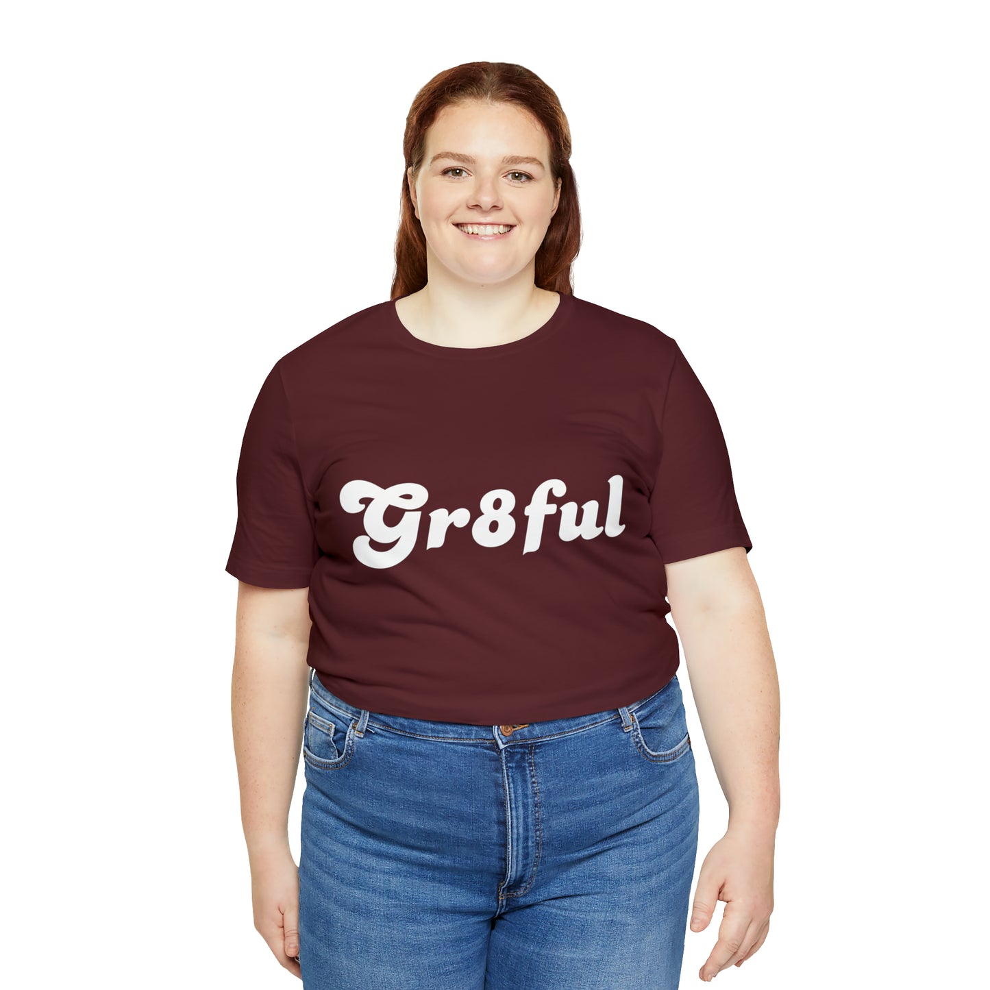 Grateful Statement Shirt | Uplifting Gr8ful T-Shirt