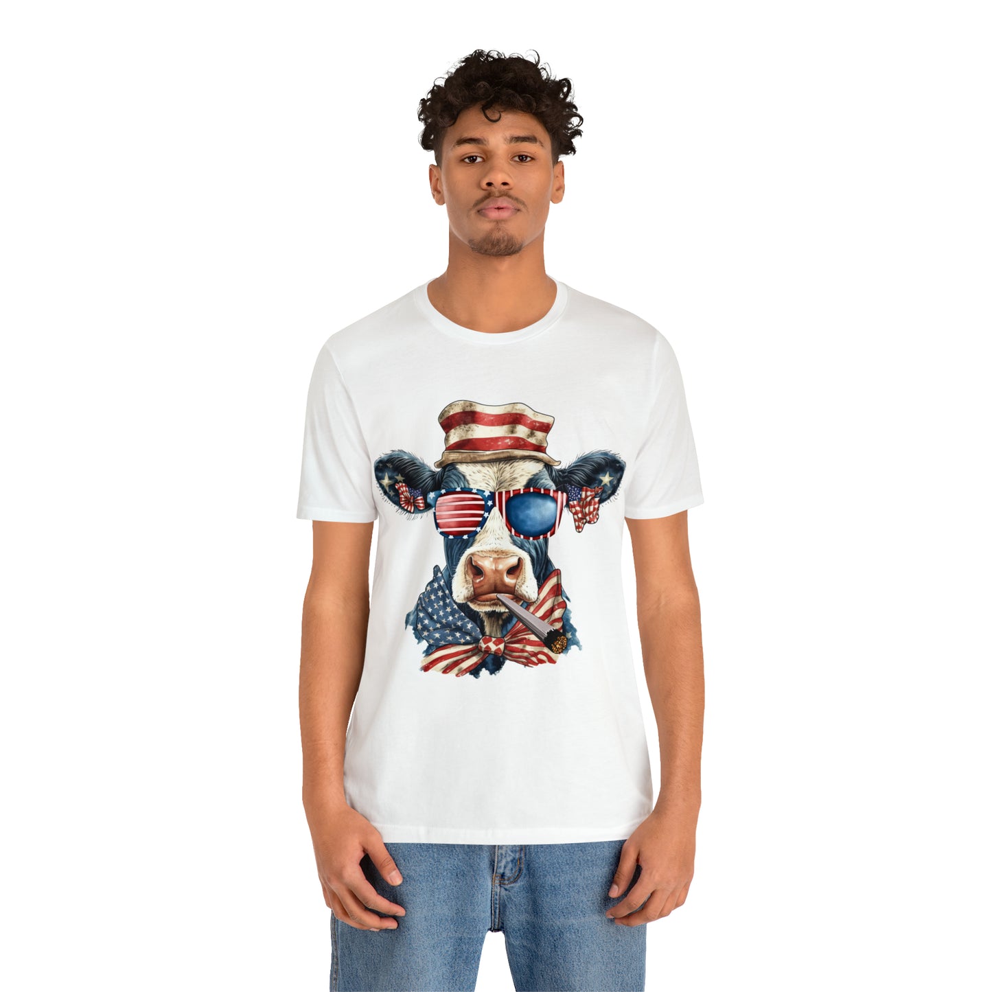 Freedom Cow Unisex Shirt | July 4th Independence Day T-Shirt