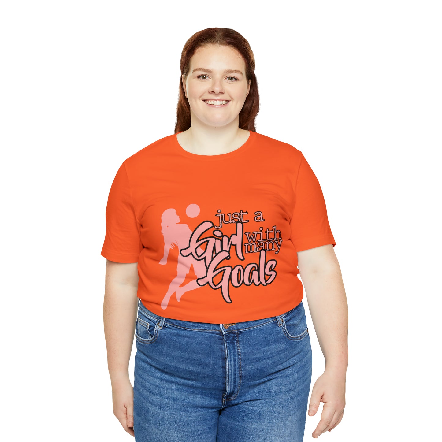 A Girl With Many Goals Shirt | Soccer Girl T-Shirt