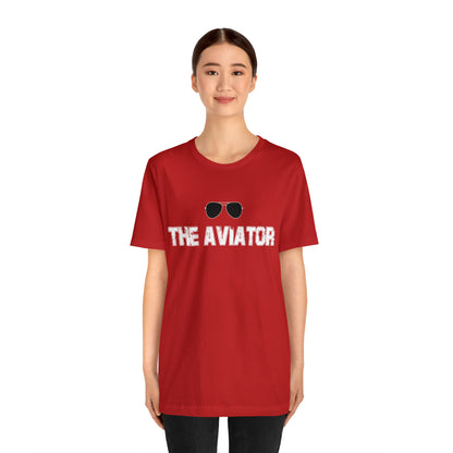 The Aviator Pilot Glasses Shirt | Airplane Pilot T-Shirt