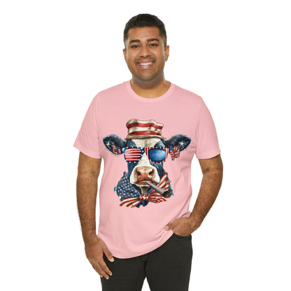 Freedom Cow Unisex Shirt | July 4th Independence Day T-Shirt