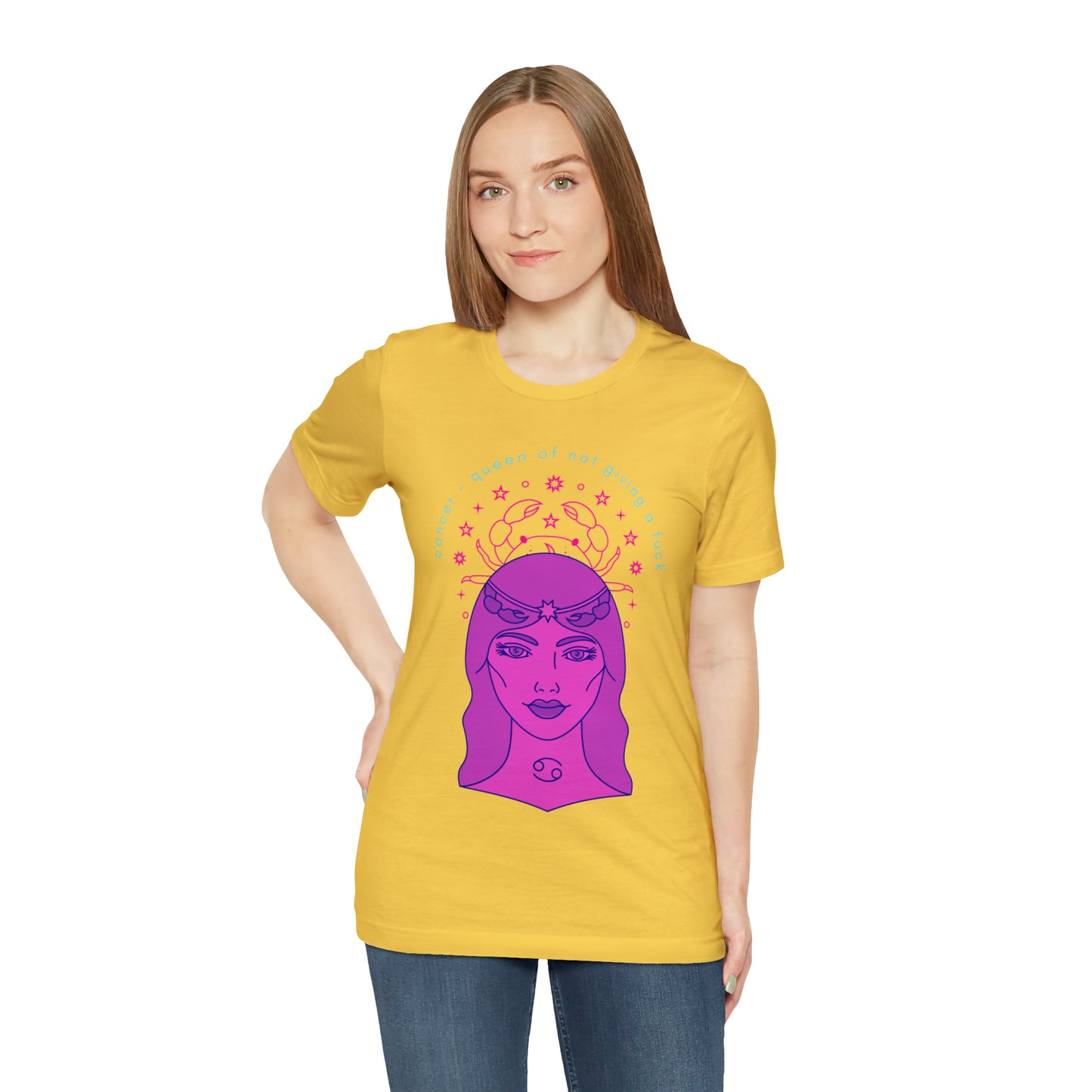 Cancer Zodiac Don't Give a Fuck Shirt | Zodiac Sign Statement T-Shirt