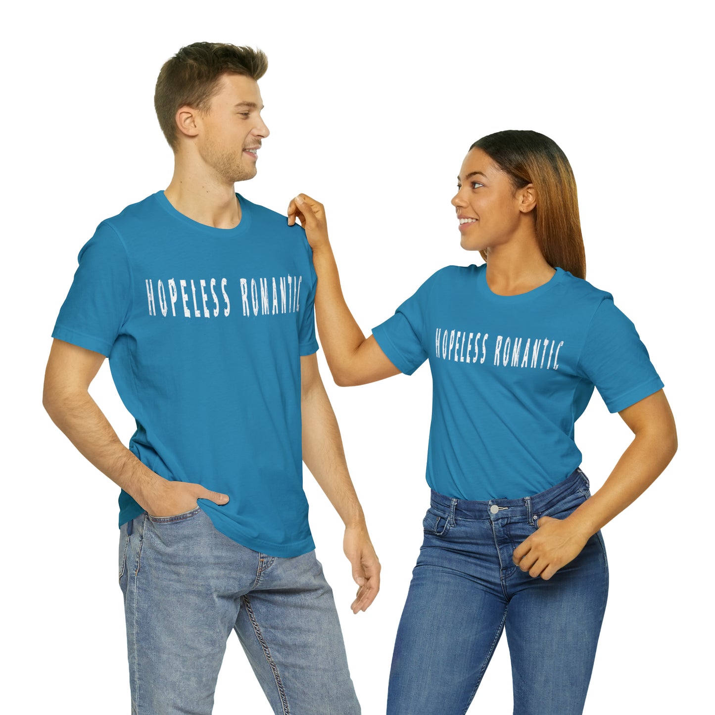 Hopeless Romantic Funny Shirt | Hilarious Hopeless Romantic Statement T-Shirt